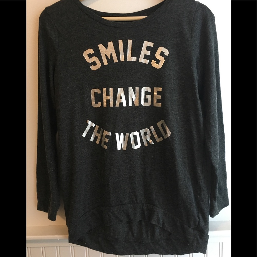 Smiles Change the World Long Sleeve